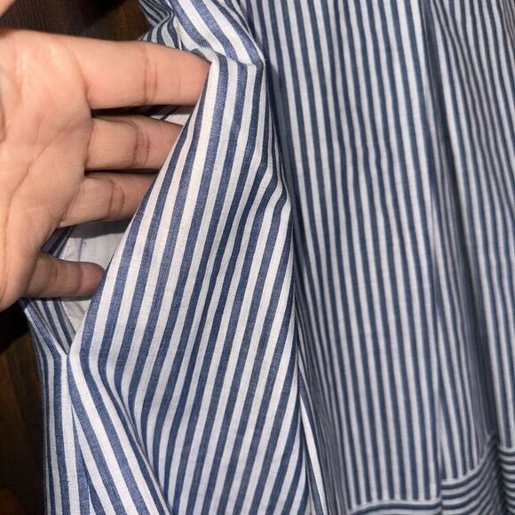 Les Copains Striped A Line  Knee Length Dress - Picture 3 of 6